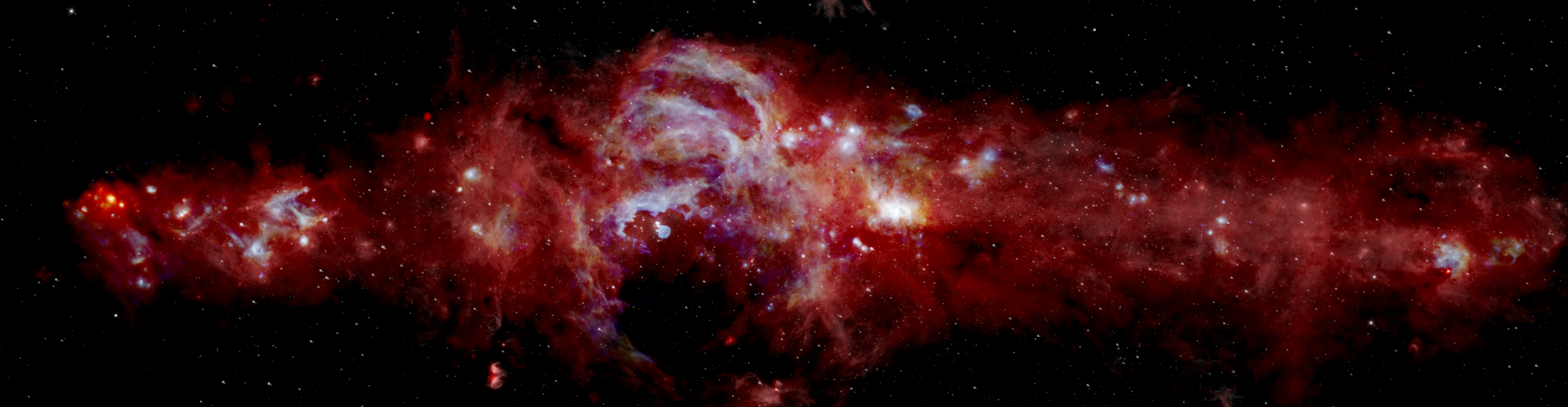 Revela NASA imagen detallada del centro de la Vía Lactea