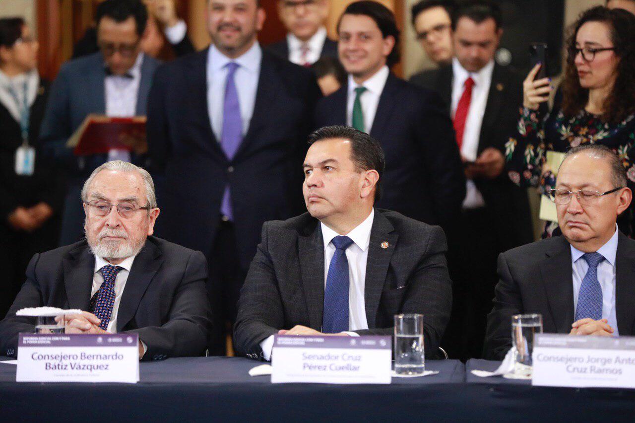 Recibe Senado reformas al Poder Judicial “Camino hacia una mejor justicia”: Pérez Cuéllar