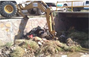 Retira Municipio 664 toneladas de residuos en arroyos y cauces urbanos