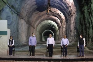 Encabeza AMLO reinicio de obras de la presa Santa María en Sinaloa, garantiza recursos para concluir