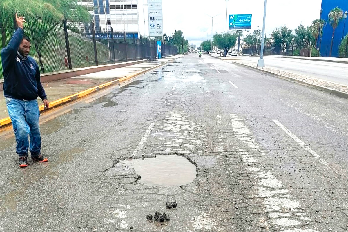 Detectados por Obras Públicas más de 2 mil baches en 27 calles y avenidas