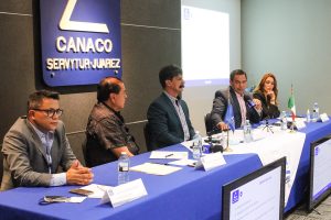 Sostiene Cruz Pérez Cuéllar diálogo productivo, franco y abierto con miembros de la CANACO