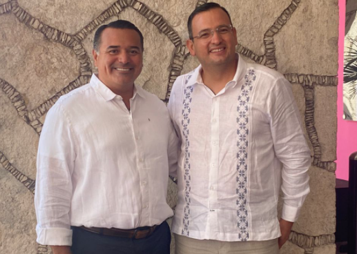 Se reúne Marco Bonilla con alcalde de Mérida