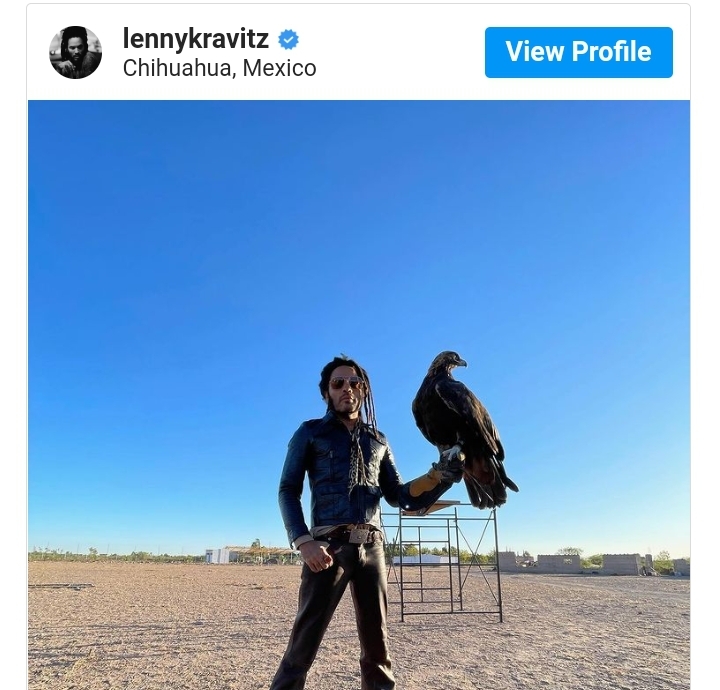 Lenny Kravitz en Chihuahua