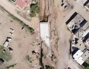 Construye Gobierno Municipal puente vehicular en colonia Obrera Vista Ávalos