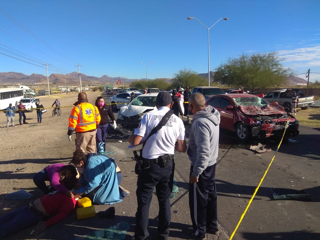 Tragedia: Choque cerca de la Puerta de Chihuahua deja un muerto