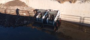 Retiran 230 toneladas de basura en arroyo de La Cantera