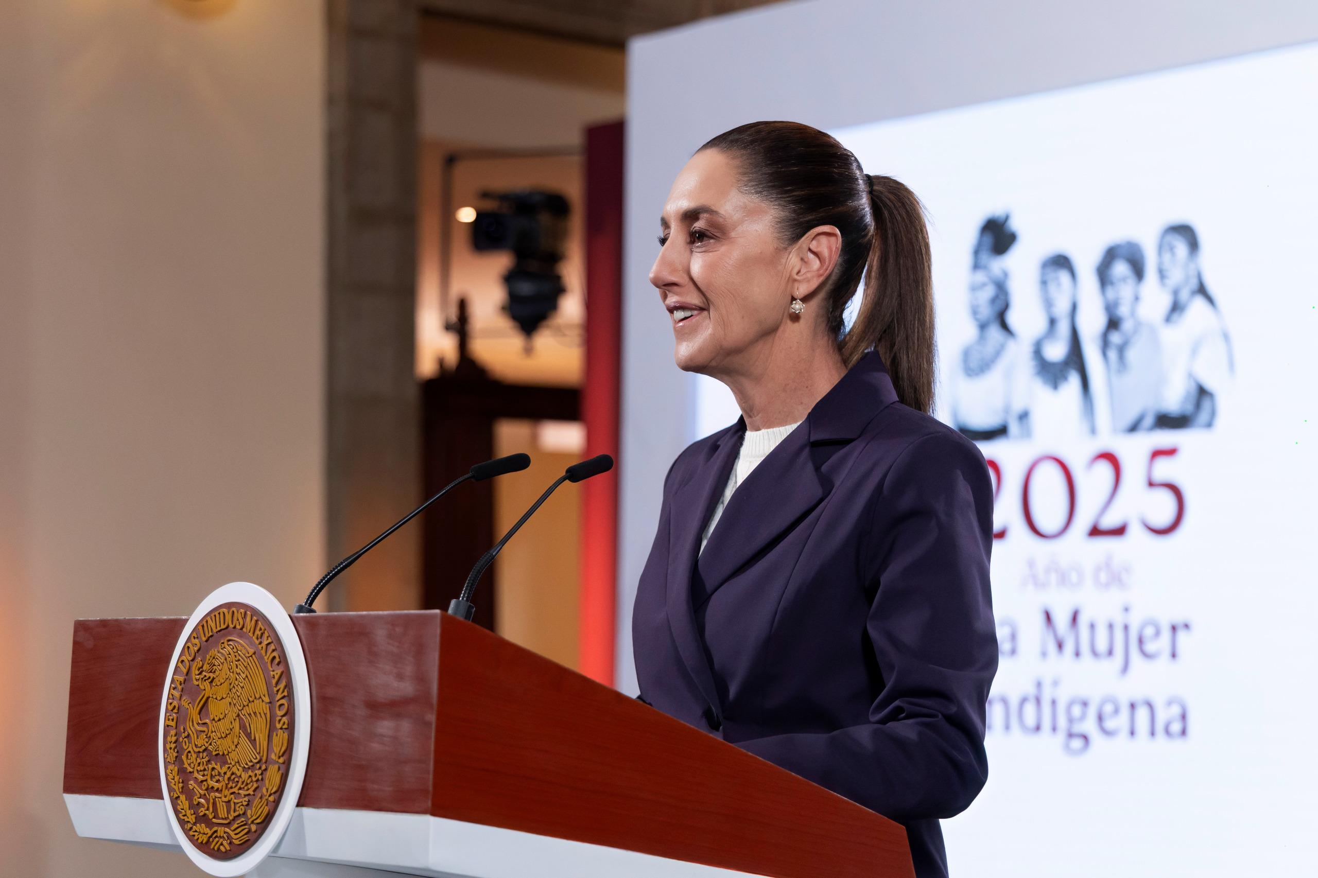 Sheinbaum y esposa de Manzo acuerdan colaboración