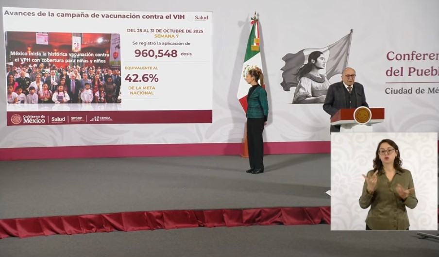 Lanzan campaña de vacunación vs VPH y dan avance en campaña contra el VIH