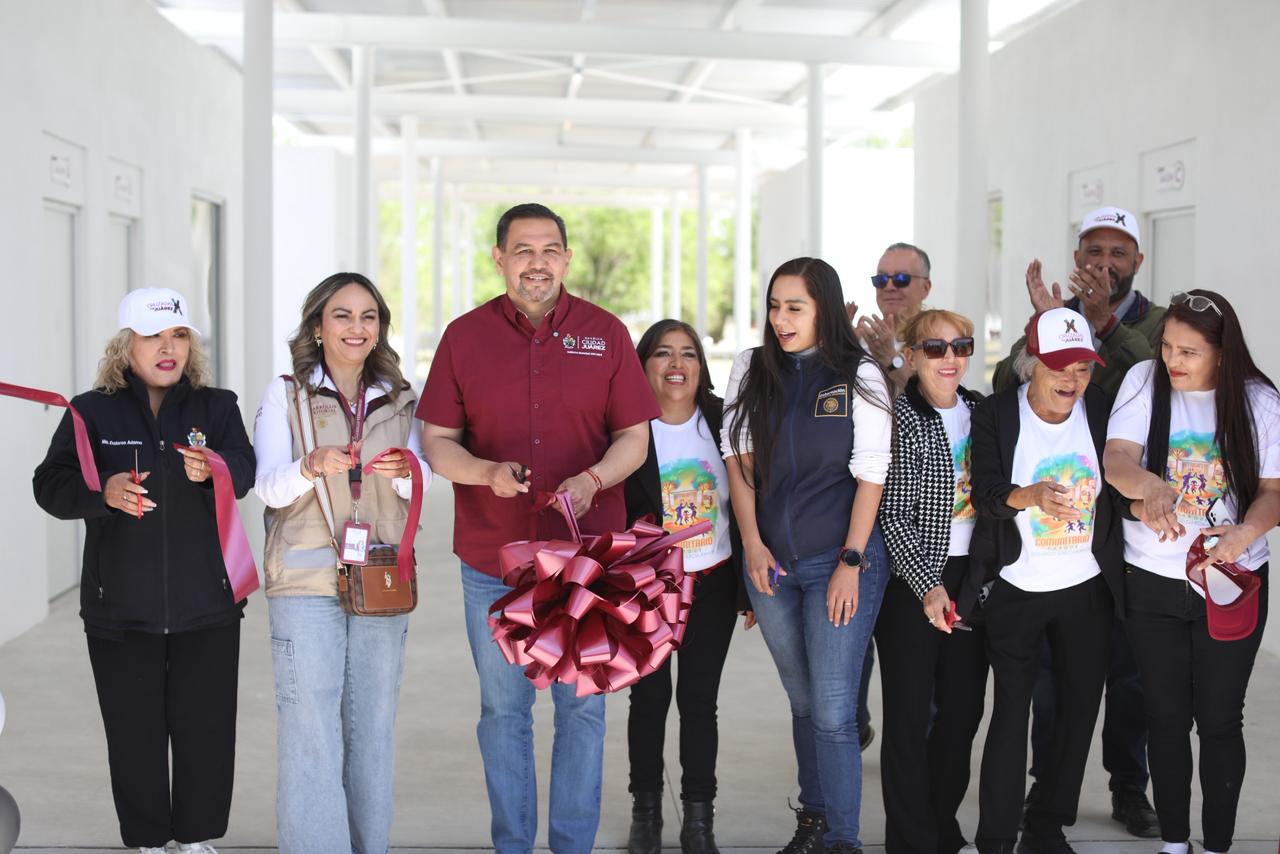 Inaugura Cruz Pérez Cuéllar centro comunitario en Horizontes del Sur