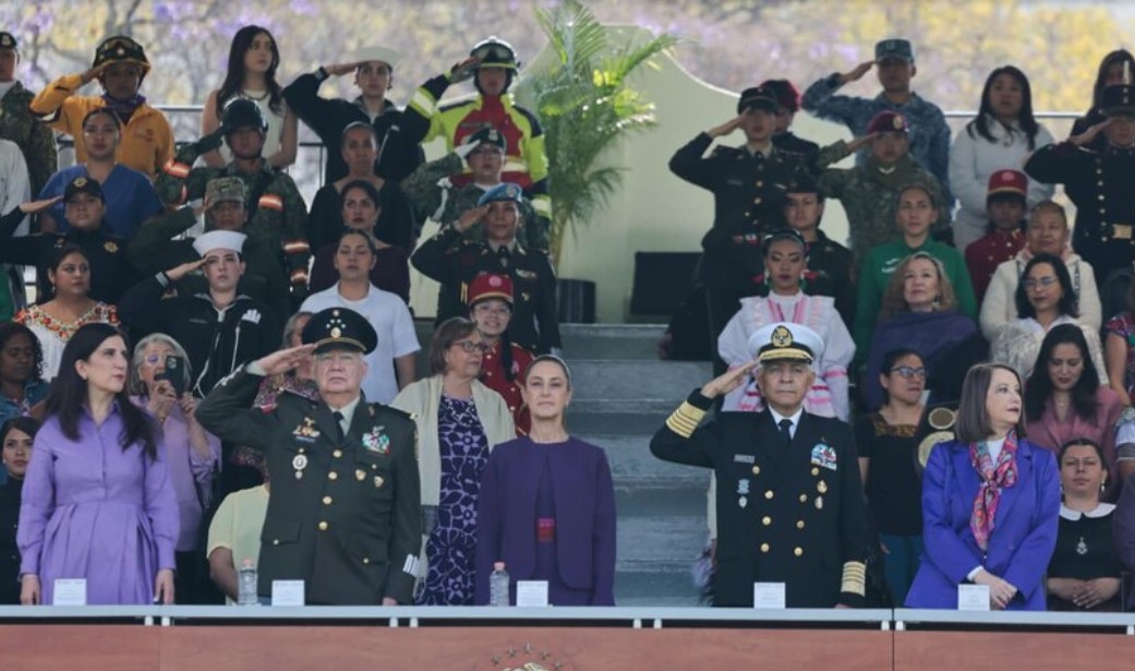 Sheinbaum conmemora Día Internacional de la Mujer