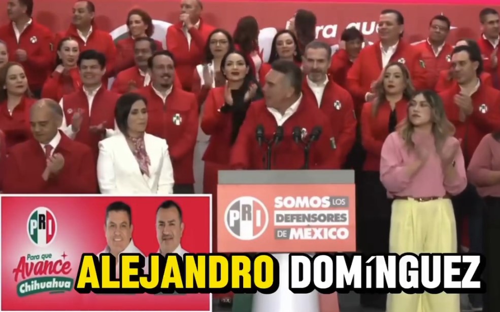 “Destapan” a Domínguez y Meléndez como cartas del PRI para el 2027