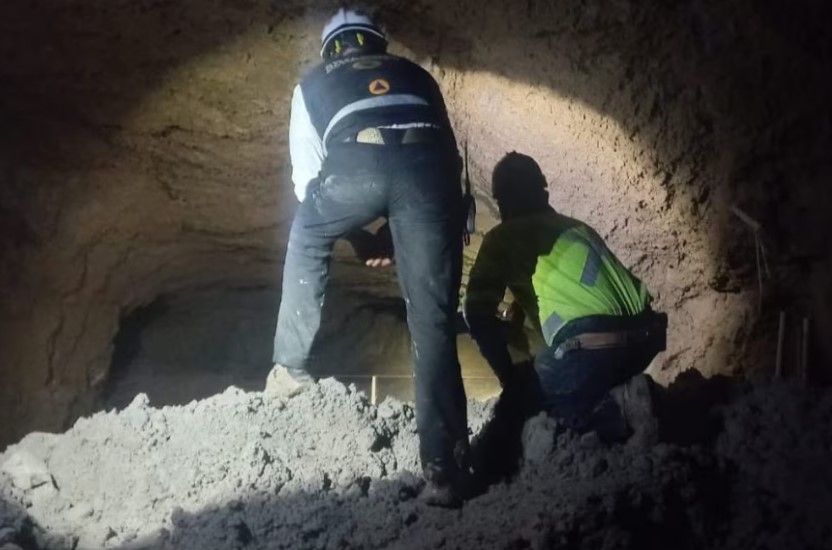 Rescatistas de Chihuahua apoyan en rescate de minero