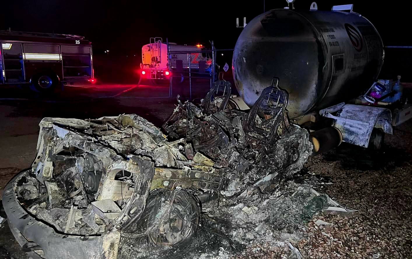 Explosión en gasera provoca evacuación en Los Álamos