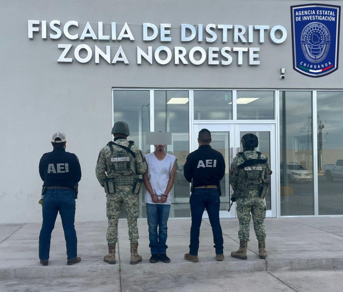 Es detenido en flagrancia por violencia familiar en NCG