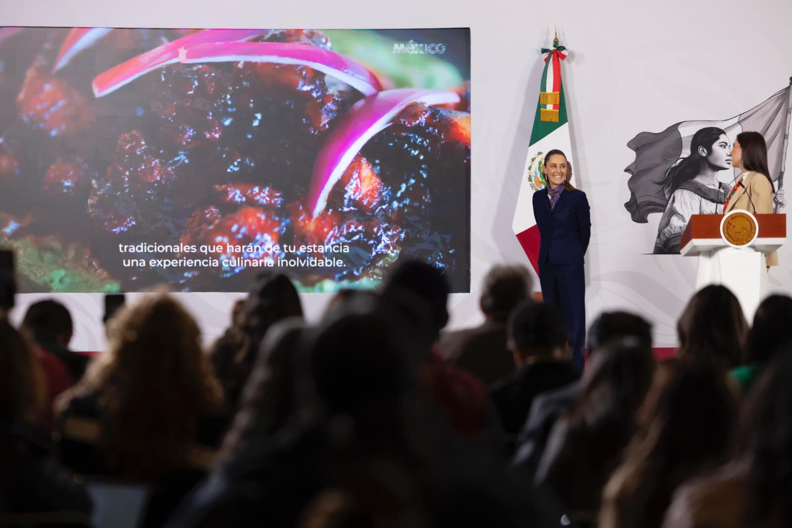 Destaca Claudia Sheinbaum récord histórico en llegada de visitantes y turistas en enero 2026
