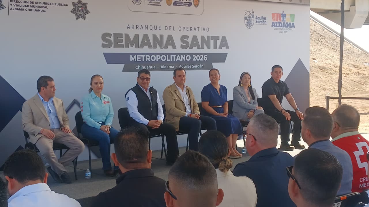 Arranca operativo de seguridad por Semana Santa
