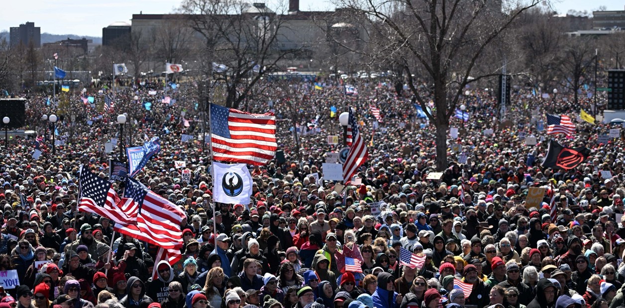 Millones protestan en Estados Unidos contra Trump