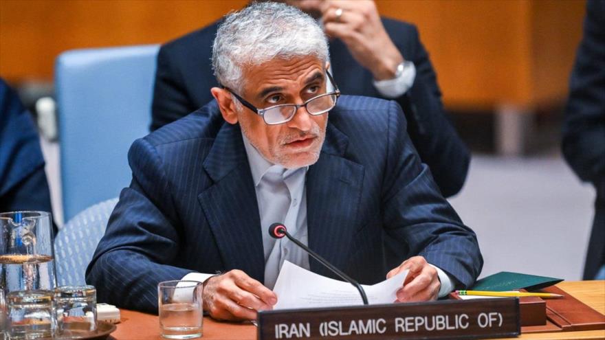 Bloqueo naval impuesto por Estados Unidos viola soberanía iraní: Irán en la ONU
