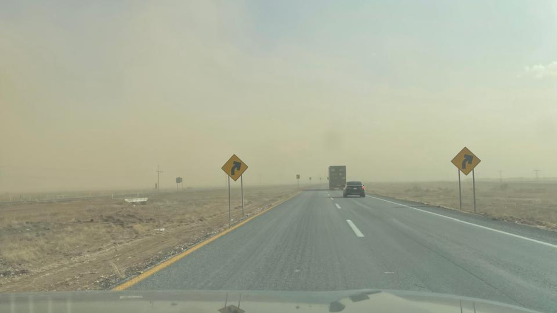 Frente frío 44 provocará viento y tolvaneras