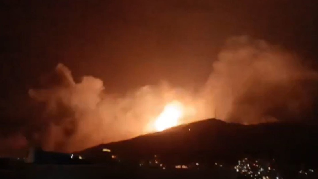 Comparte Trump un video de bombardeo masivo en Teherán