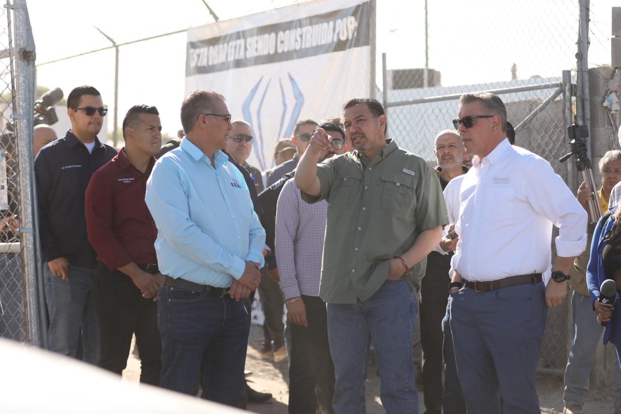 Visita CPC obra del Parque de Policías Club Guardianes