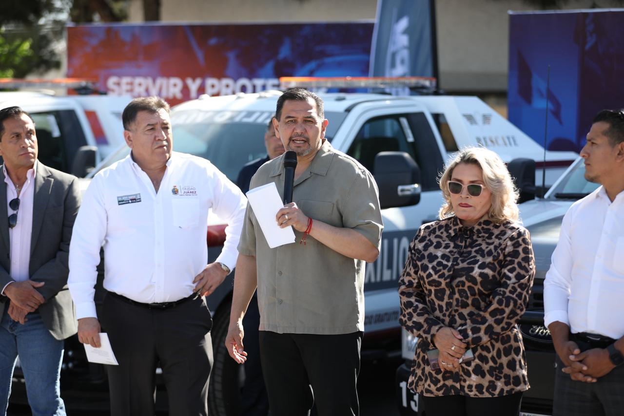 Entrega Pérez Cuéllar 15 unidades nuevas de Auxilio Vial