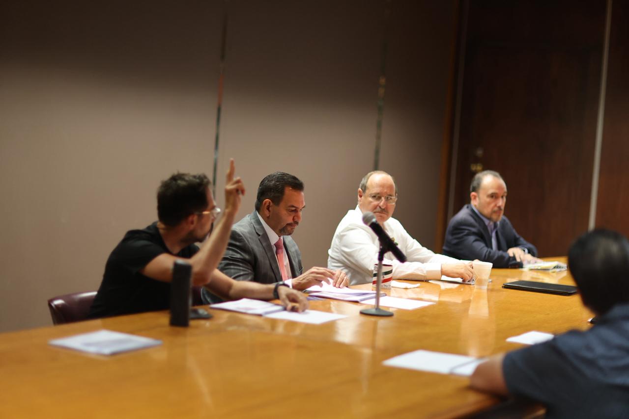Informan de construcción de obras en junta del Comité de Inversiones del Fideicomiso de Puentes Fronterizos