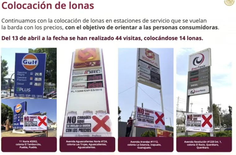 Sheinbaum advierte intervención del SAT a gasolineras por altos precios del diésel