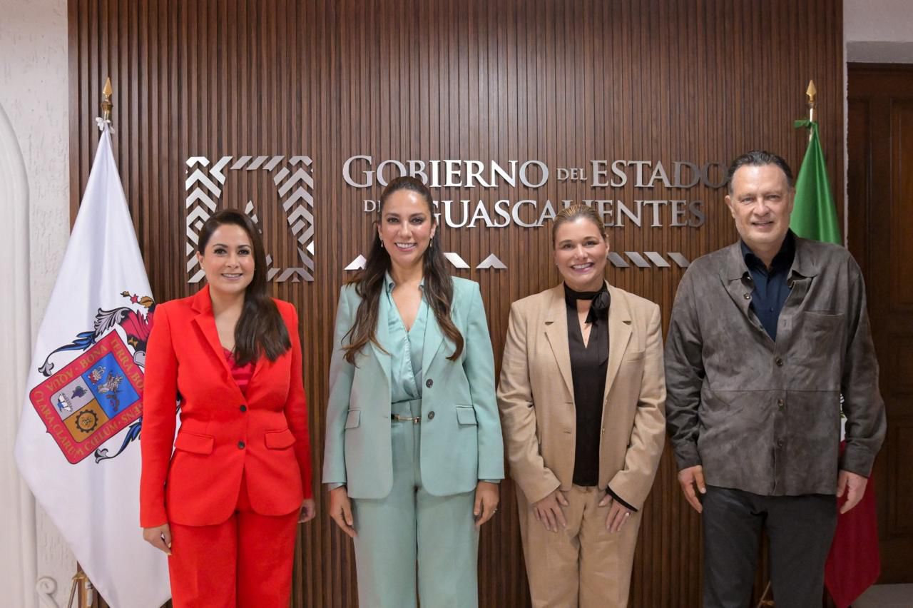 Maru se reúne con gobernadores de Aguascalientes, Guanajuato y Querétaro