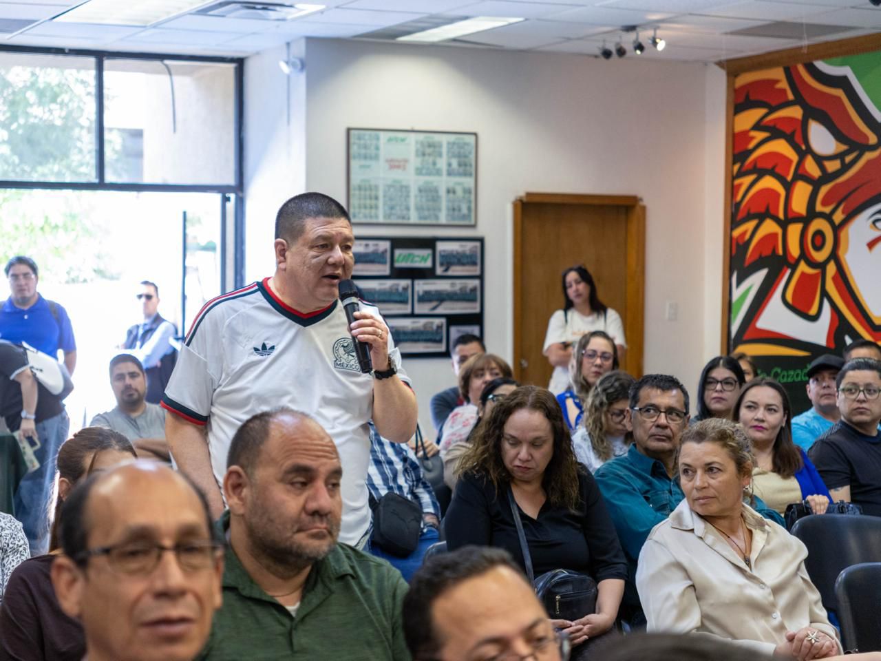 Encabeza Fiscal encuentro con trabajadores de la UTCH