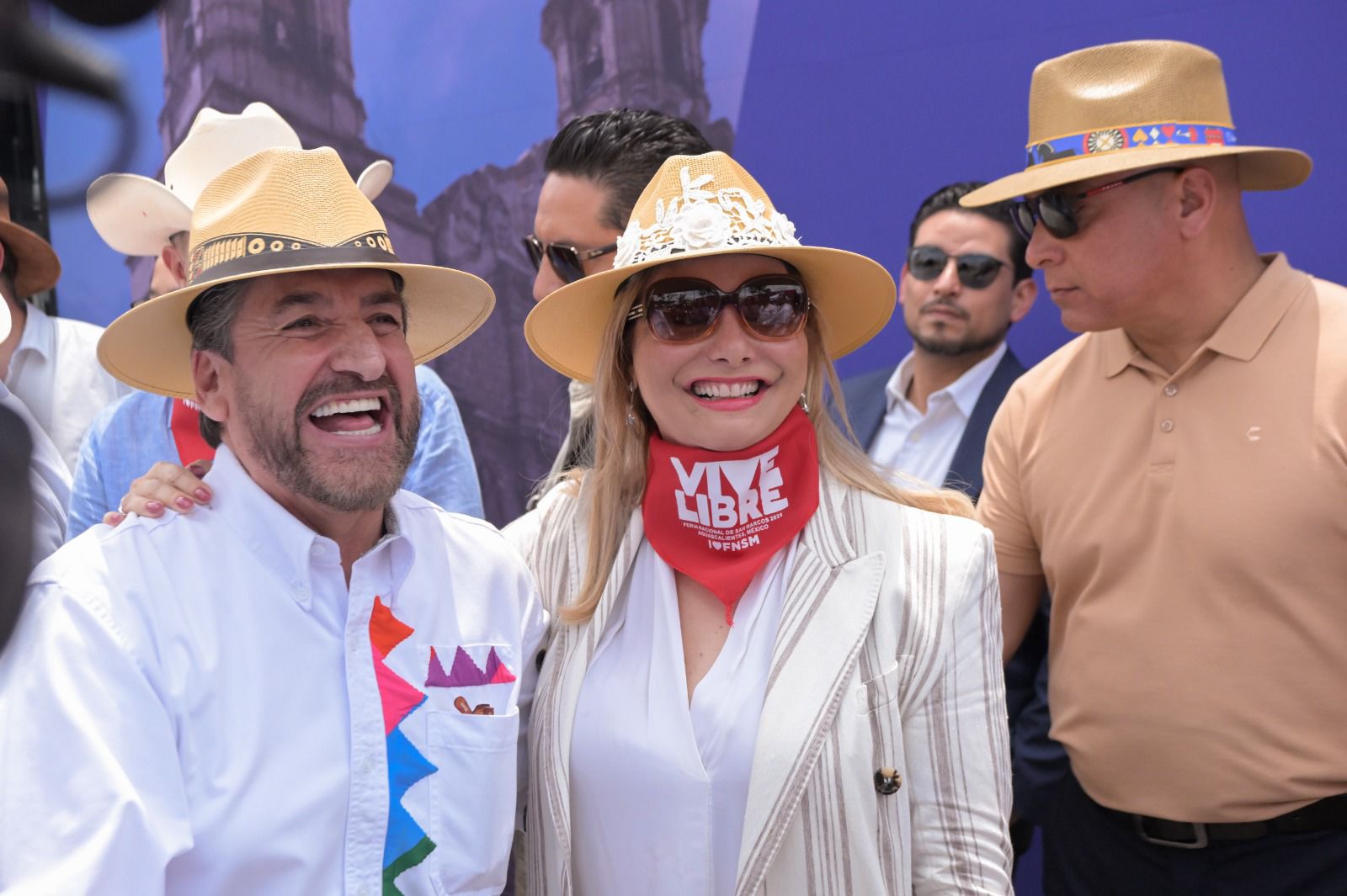 Maru encabeza delegación chihuahuense en Feria de San Marcos