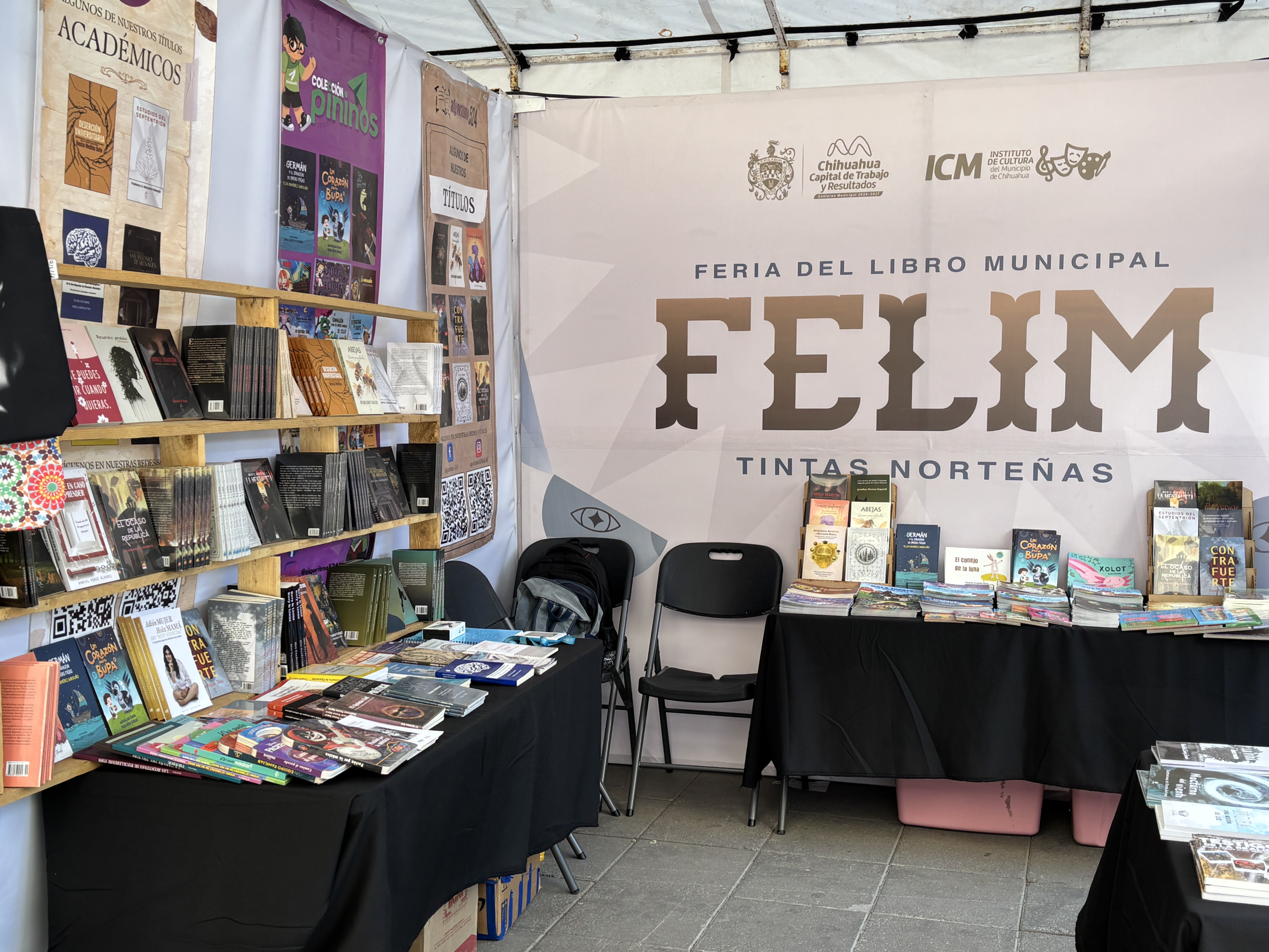 Abre la FELIM “Tintas norteñas” en la Plaza de Armas