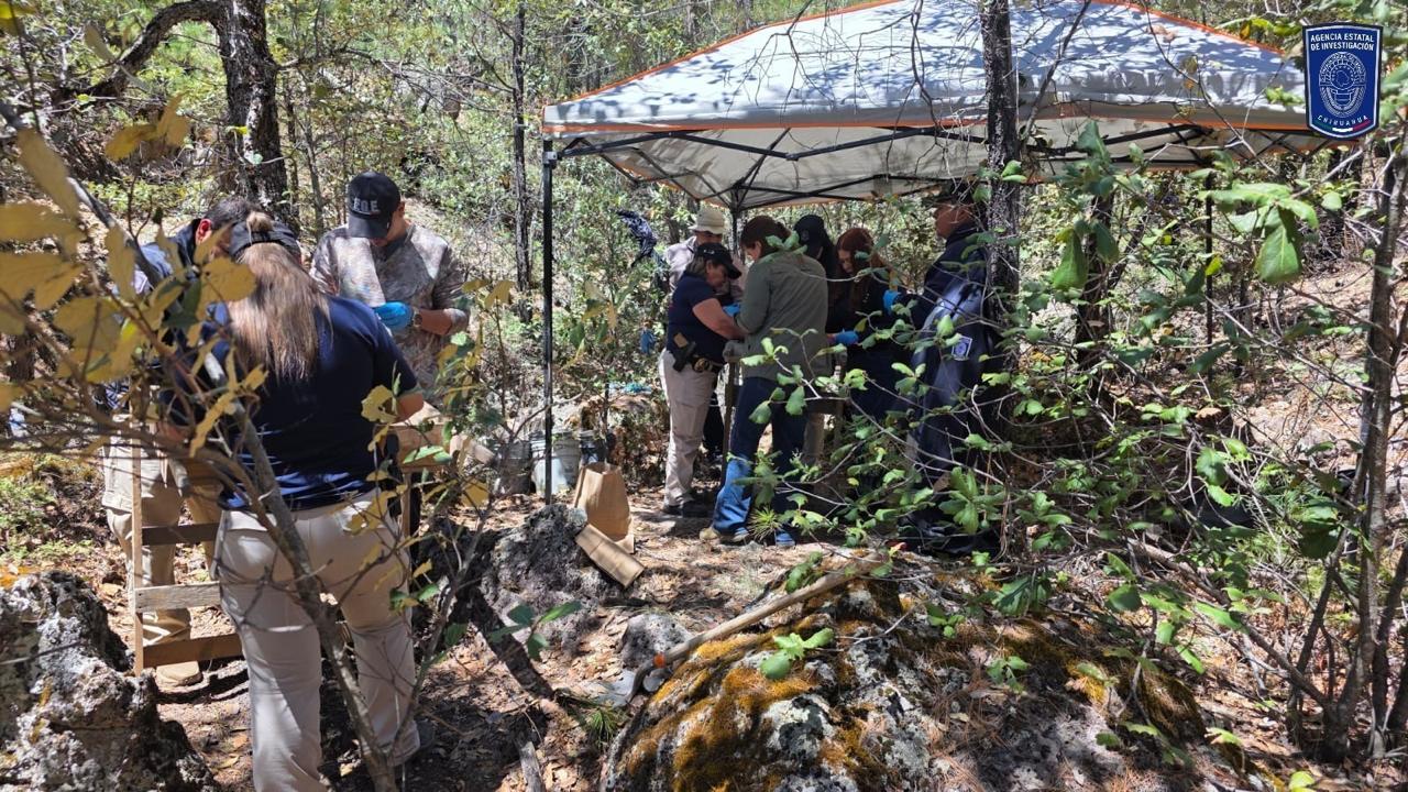 Hallan en Bocoyna restos calcinados