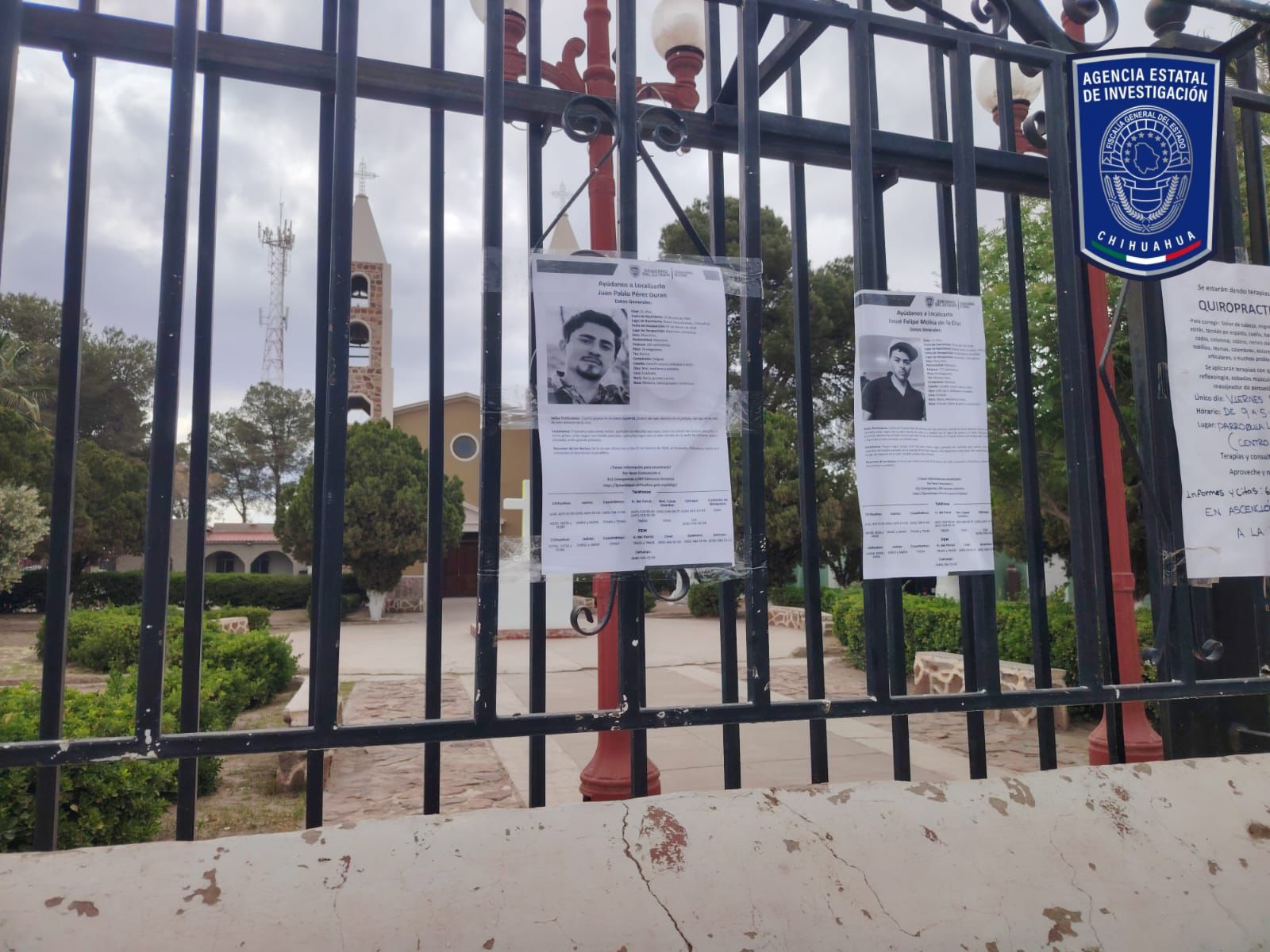 Difunde FGE pesquisas de 2 desaparecidos en Ascensión