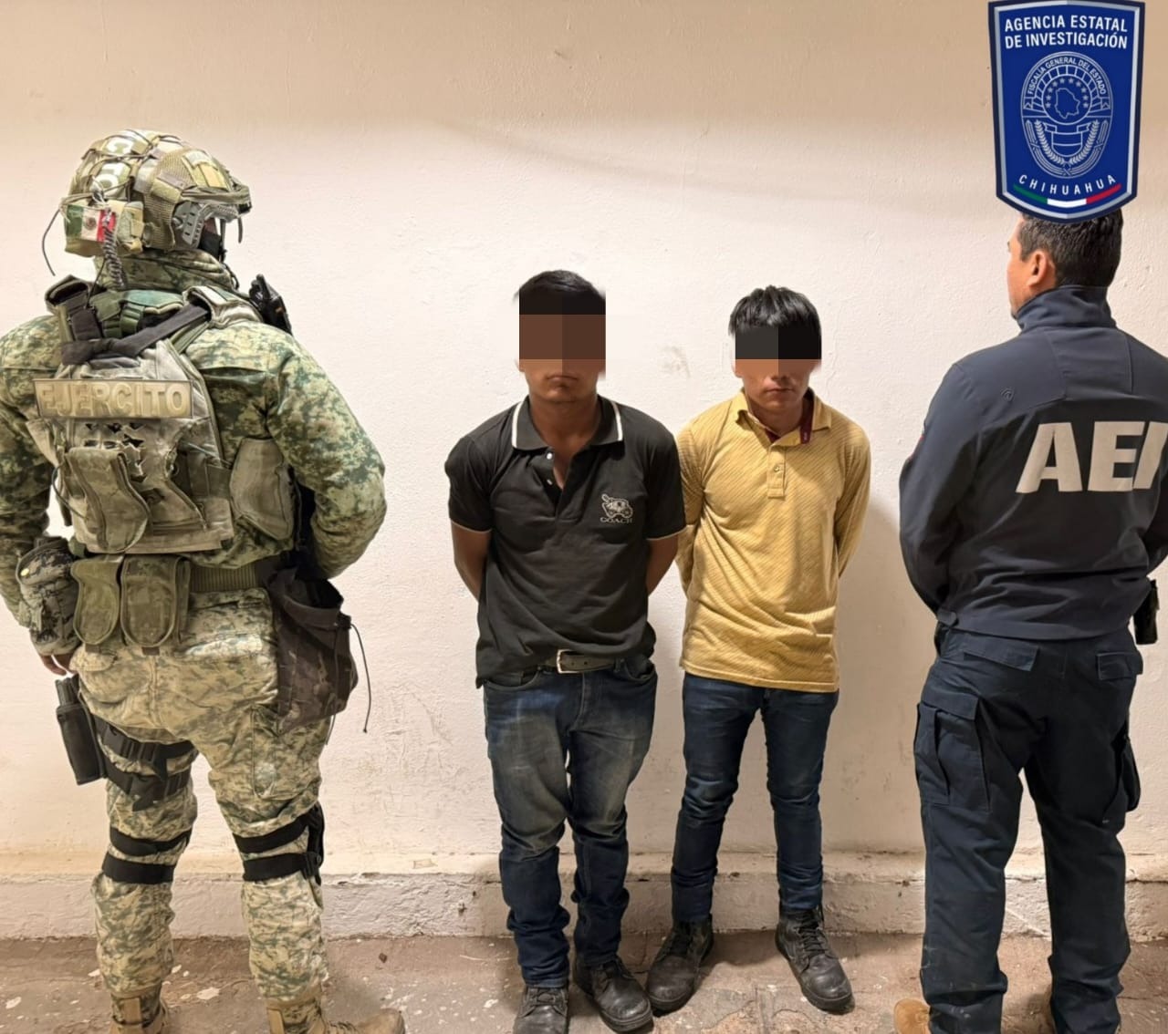 Detiene Célula BOI a sujetos armados en Guadalupe y Calvo