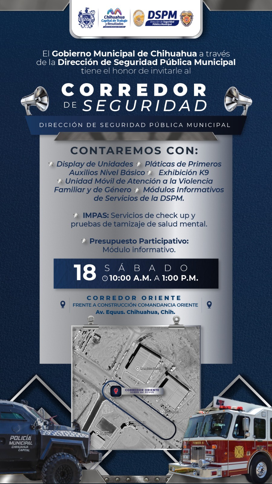 Dspm invita a jornada de atención ciudadana en corredor oriente