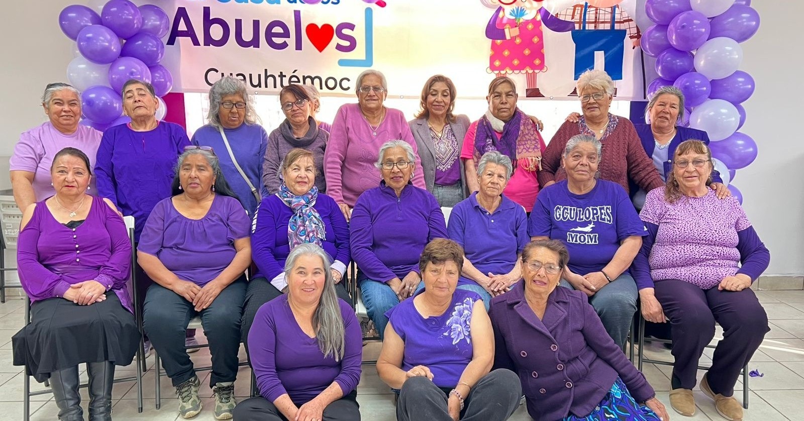 Invitan a adultos mayores a Casas de los Abuelos
