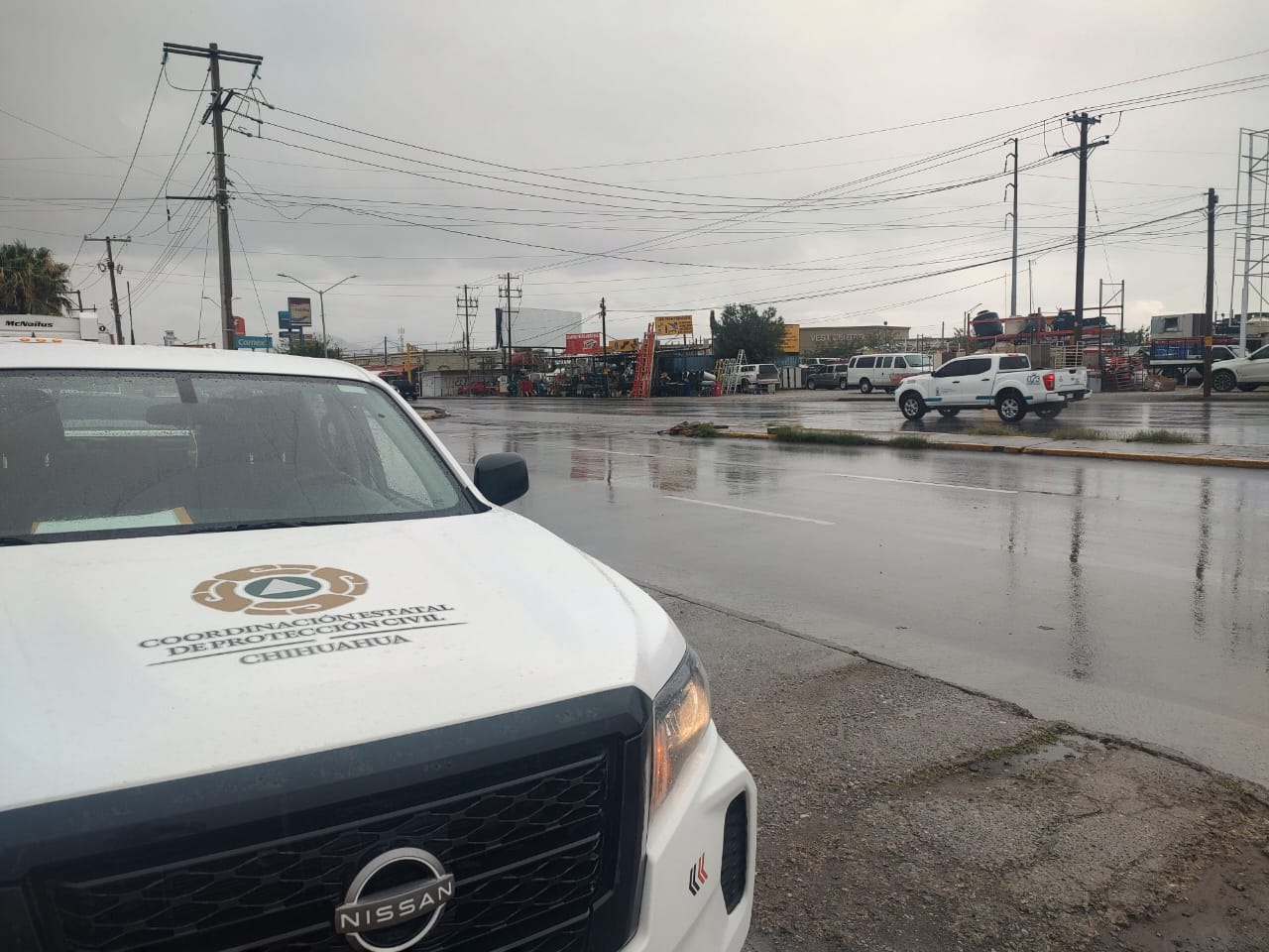 Alertan por lluvias y granizo en la entidad