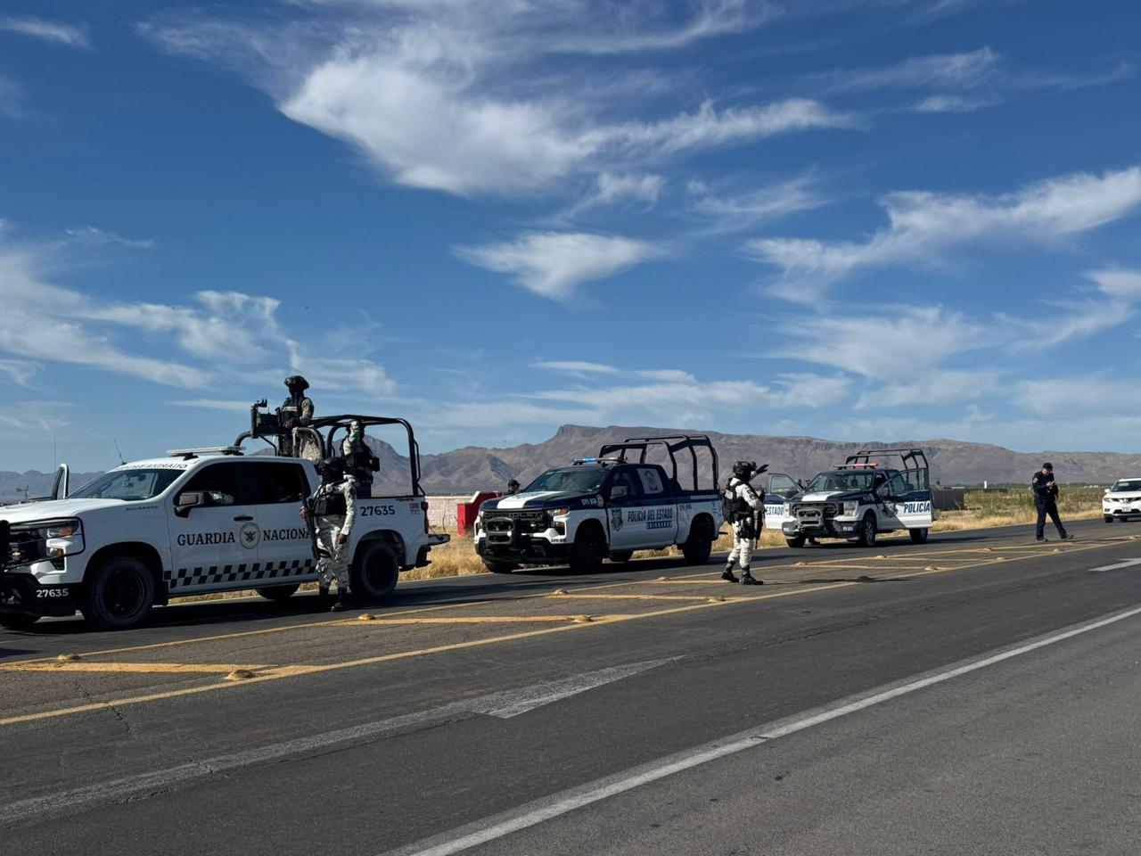 Ante reporte de actos violentos en Aldama y Ojinaga, realizan operativos