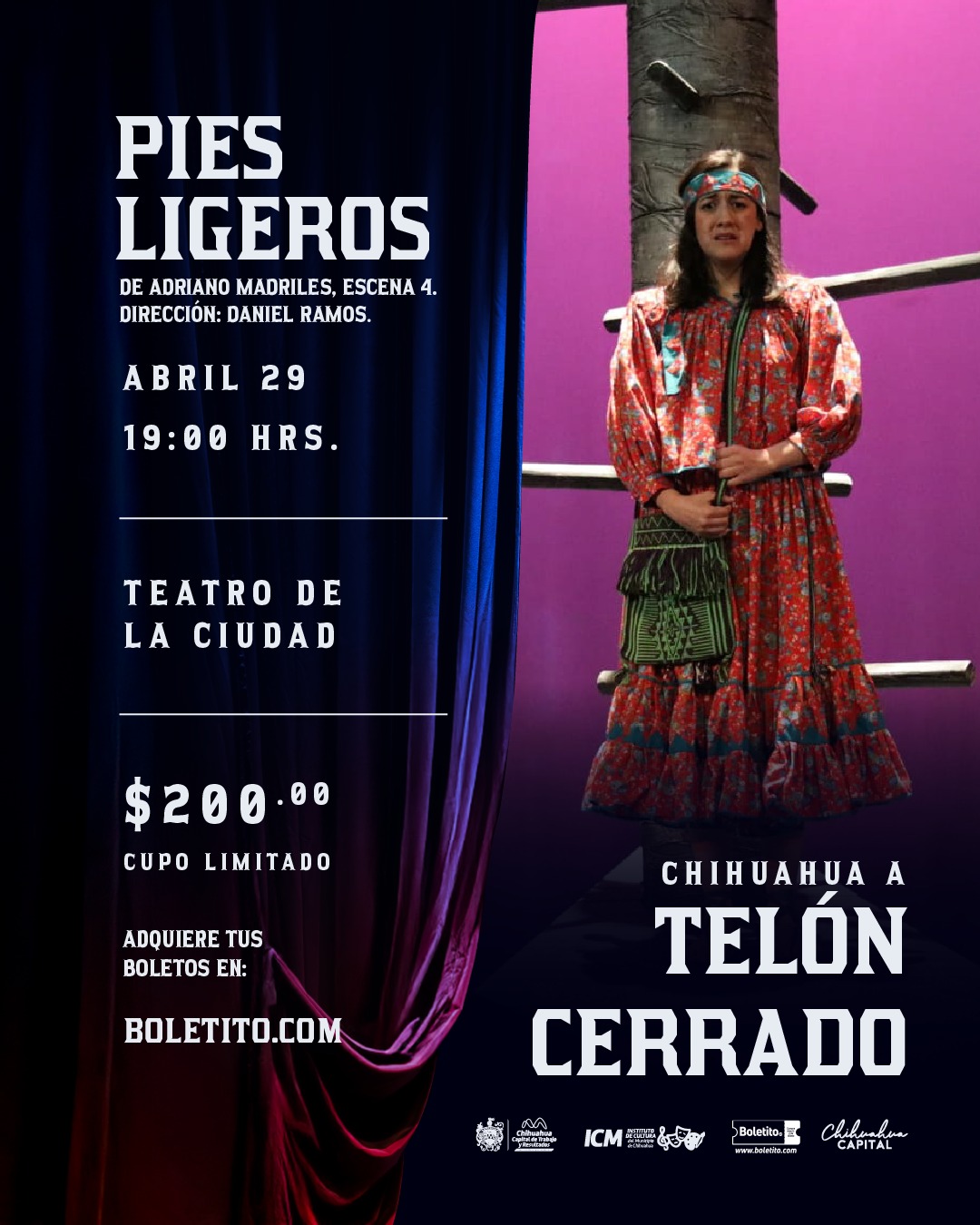 ICM invita a la obra “Pies Ligeros”