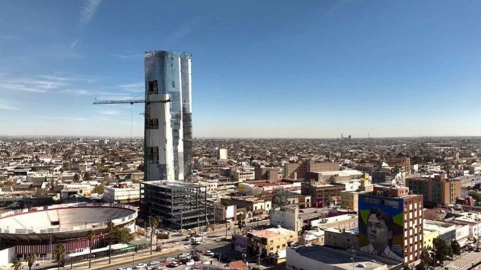 Sería Julio el mes en que inaugurarían Torre Centinela en Juárez