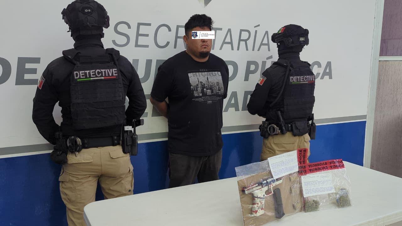 Cae hombre armado tras seguimiento con Plataforma Centinela