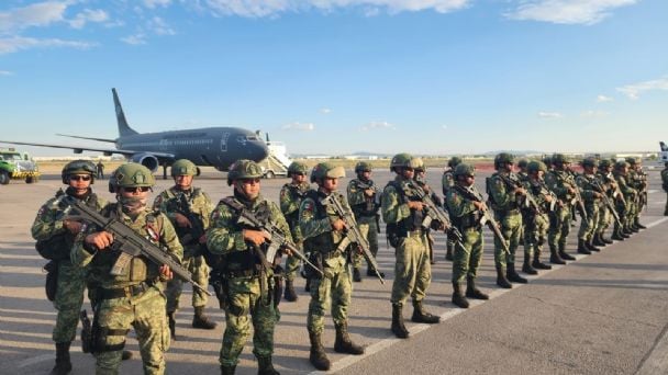 Reforzarán seguridad en la entidad 500 militares