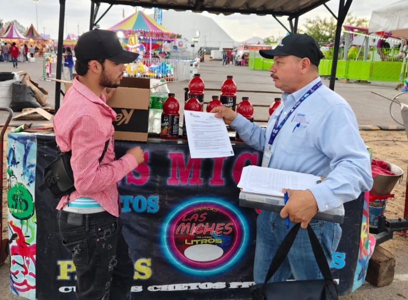 Realiza Coespris operativo en la Feria de Santa Rita