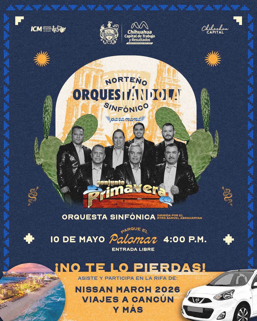 Mañana “Orquestándola Norteño Sinfónico” en el Palomar