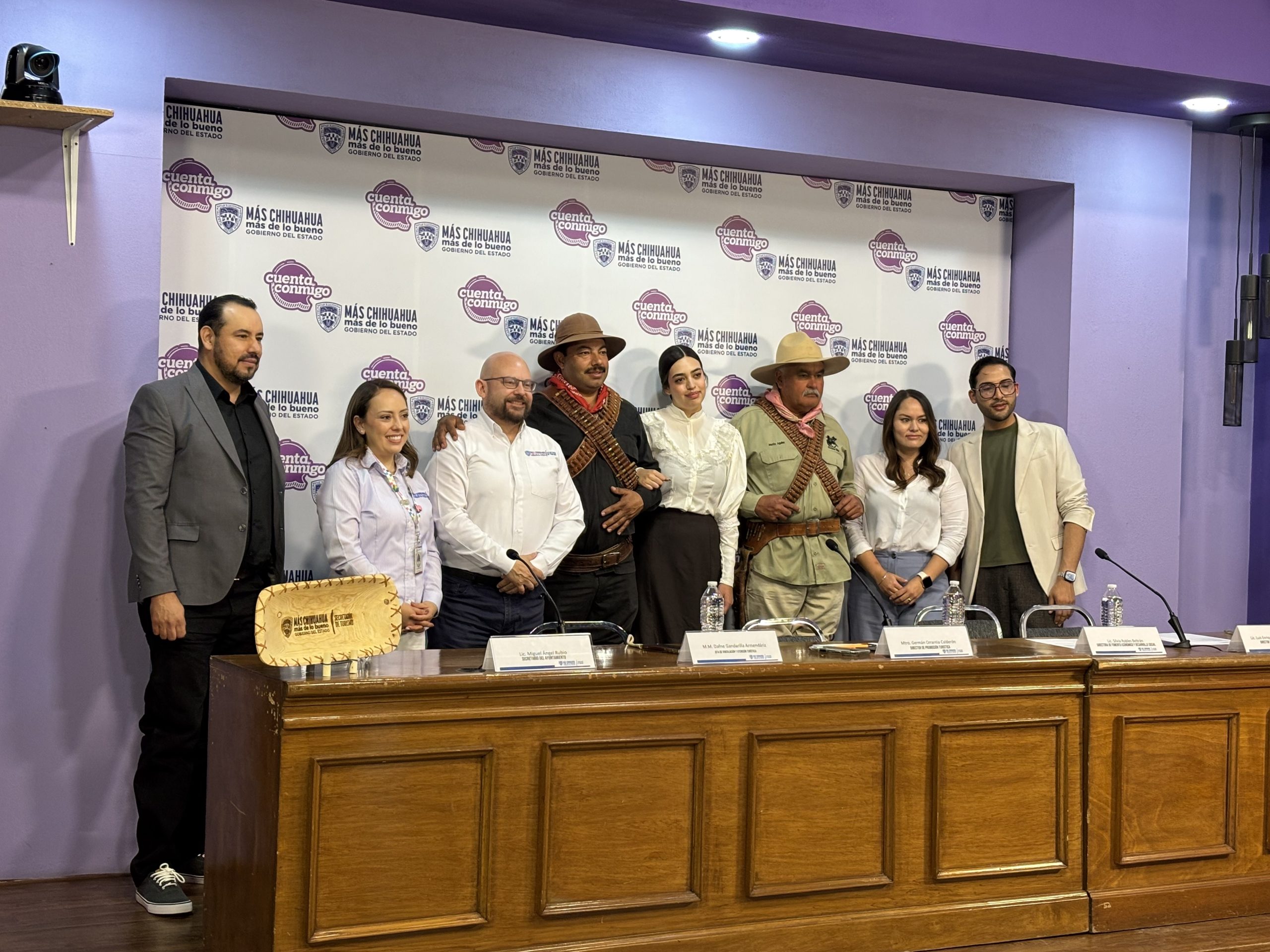Vuelve la boda de Luz Corral y Pancho Villa a Riva Palacio