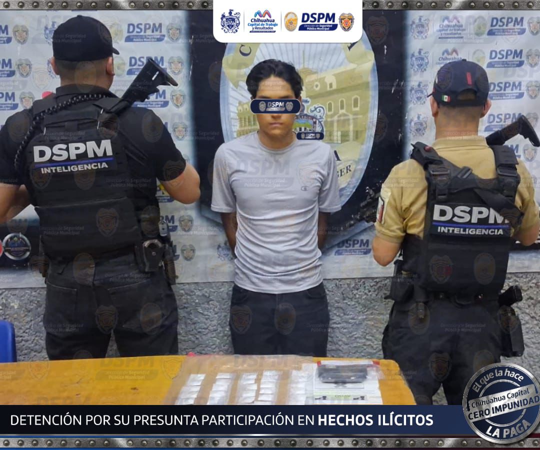 Por ponerse agresivo le encuentran droga en La Villa