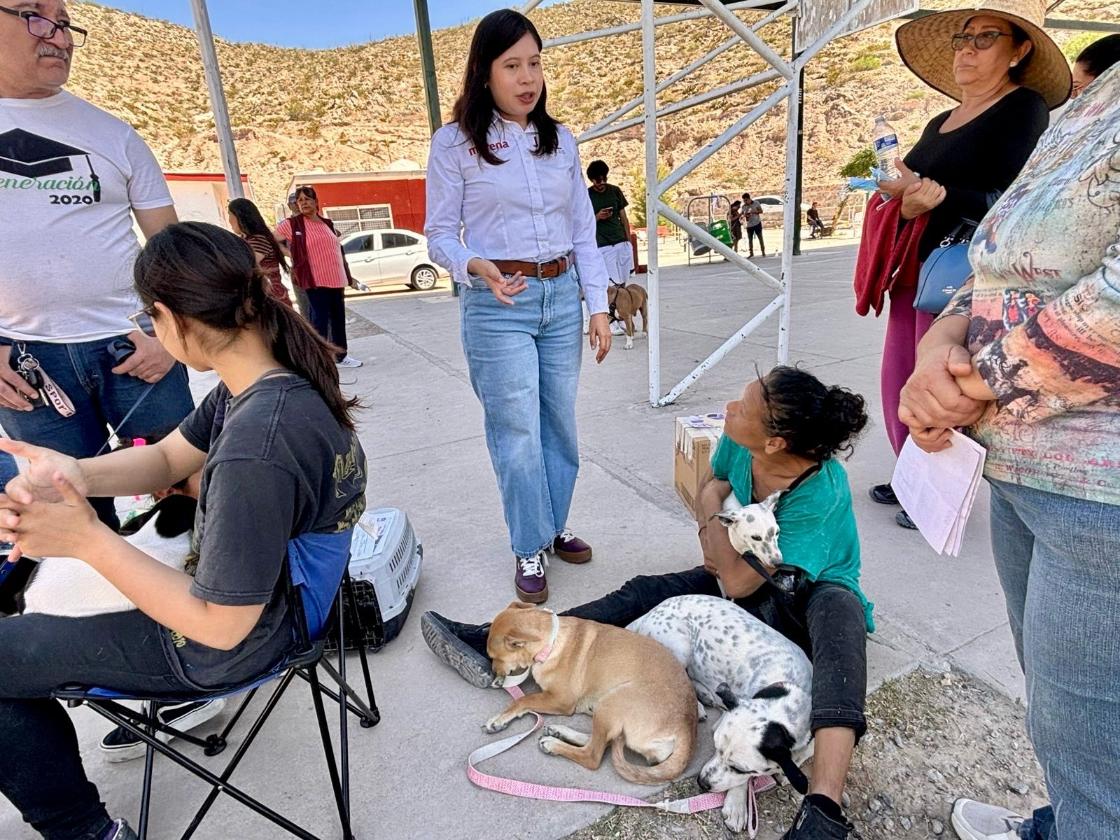 Realiza Jael Argüelles 200 esterilizaciones en Palo Chino