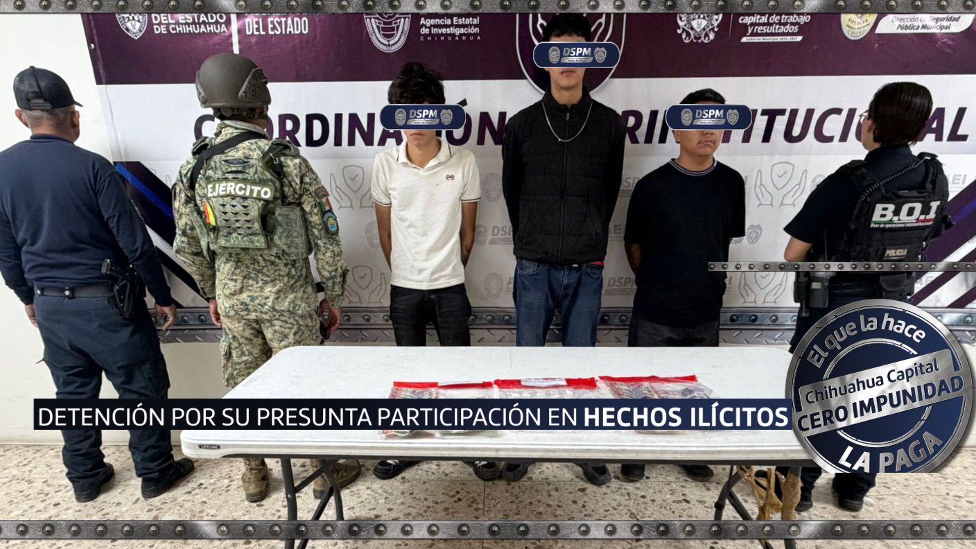 Detuvo célula BOI a tres con 15 droga en la Ladrilleros